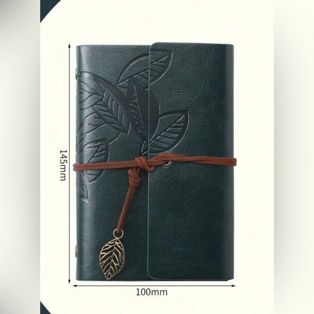 N/A embossed leaf